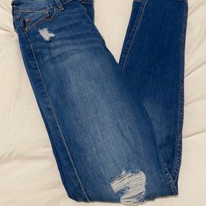 Hollister high rise super skinny jeans